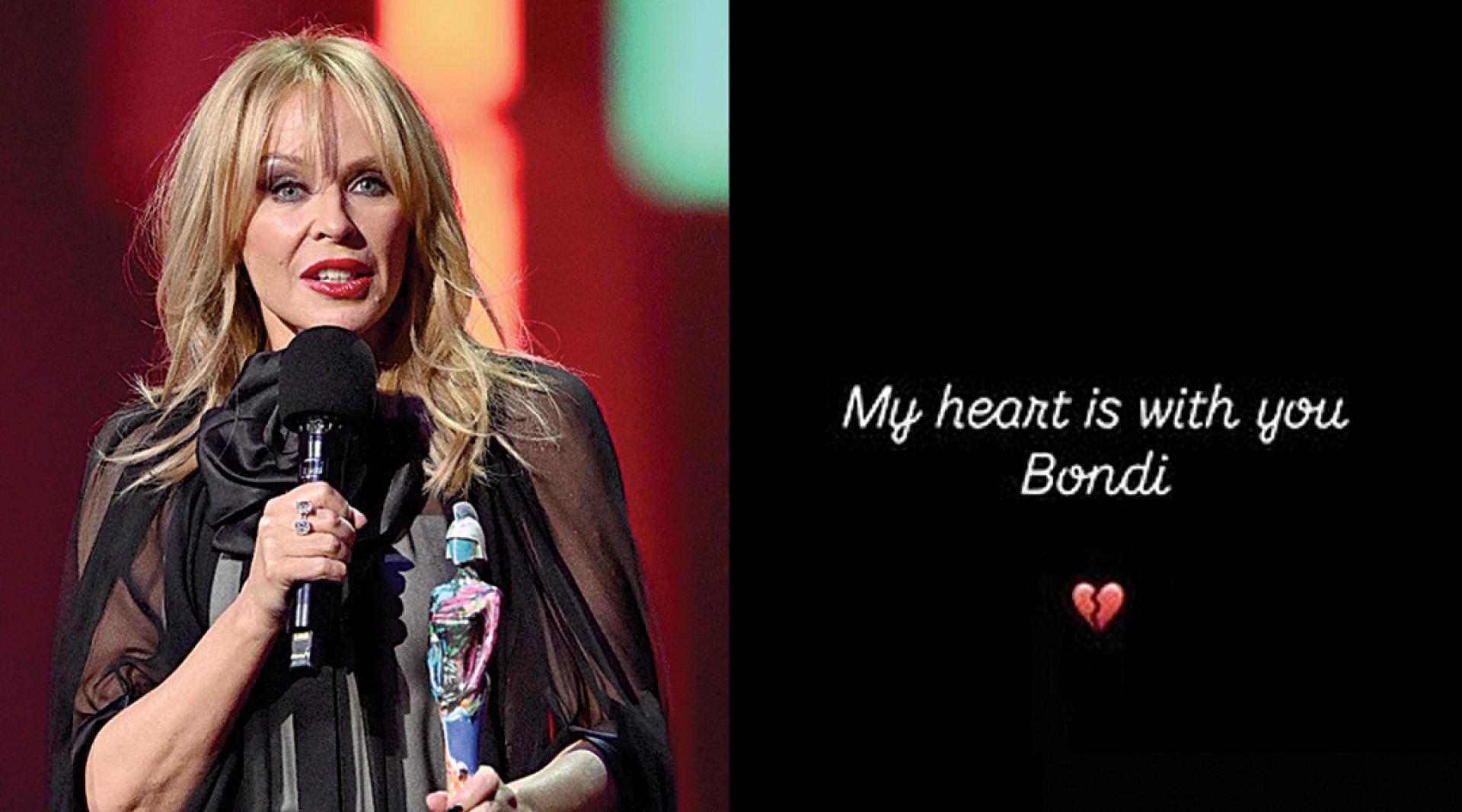 澳洲天后凯莉米洛心碎留言。