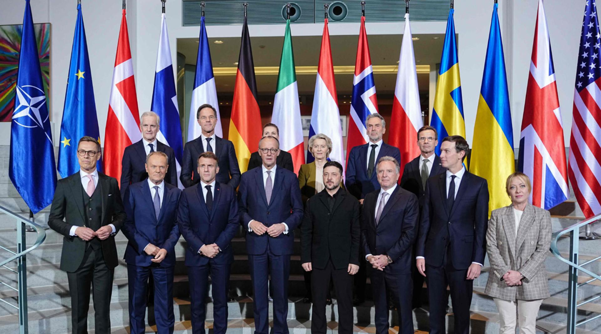 美国、欧洲主要国家和欧盟领导人承诺持续有力地支持乌克兰建设武装力量。