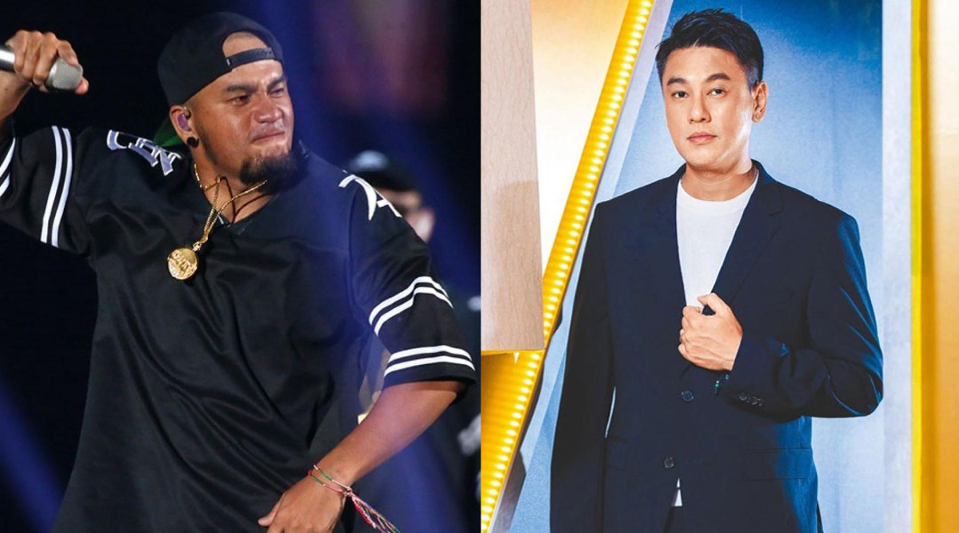 张震岳（左图）不认同朱孝天（右图）称《流星雨》难听。