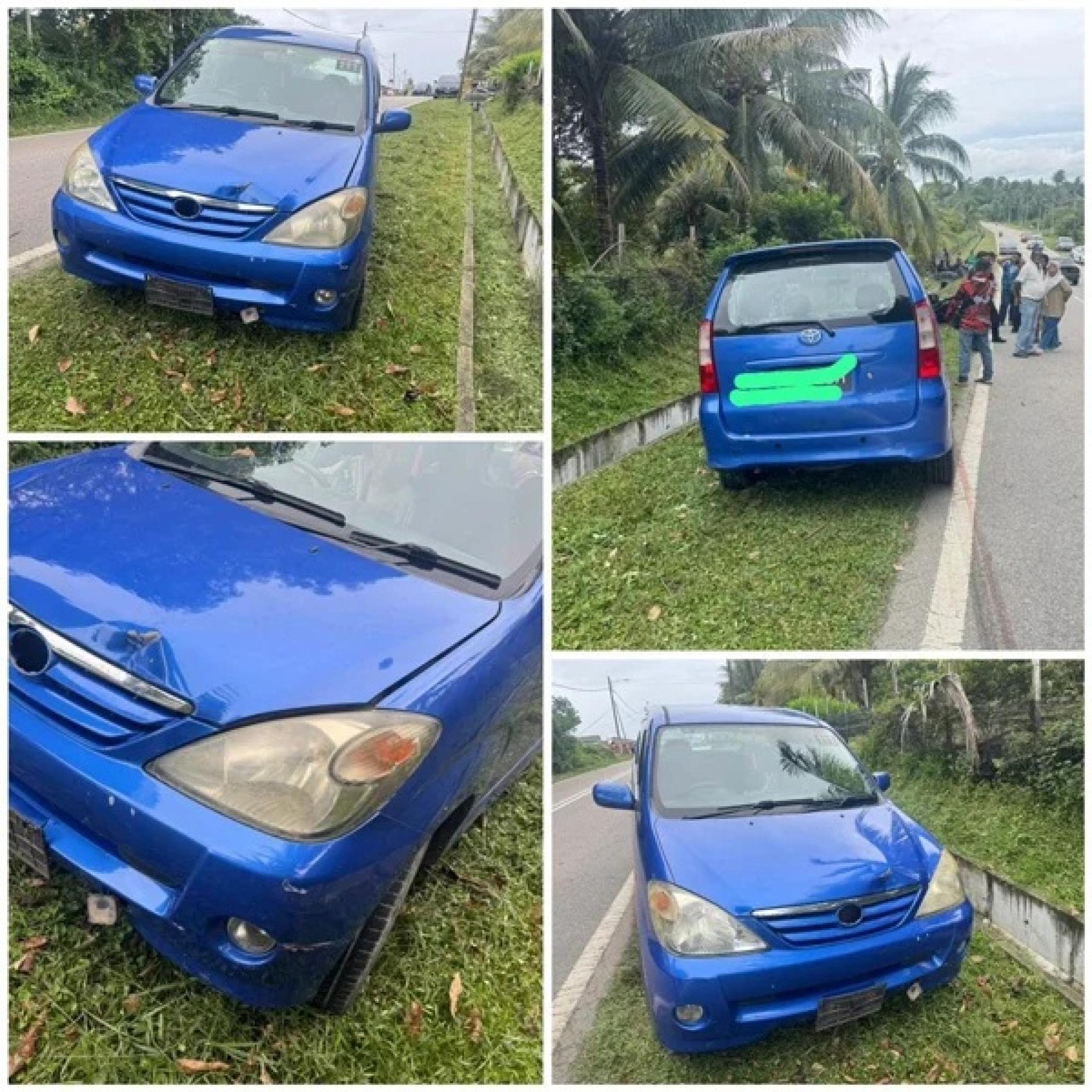 涉案的Avanza轿车。