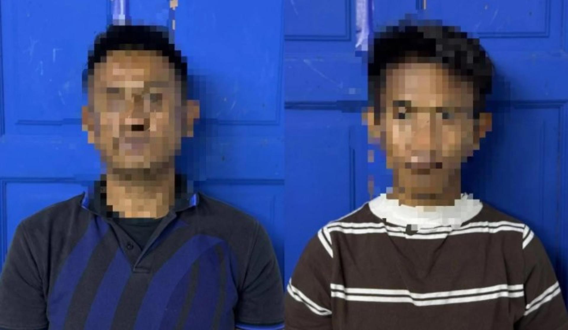 两名嫌犯昨日在美里被捕，涉嫌涉及盗窃犯罪。