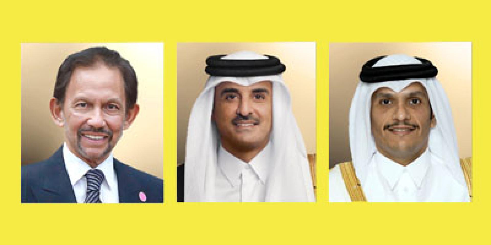 苏丹向卡塔尔领导人致贺电