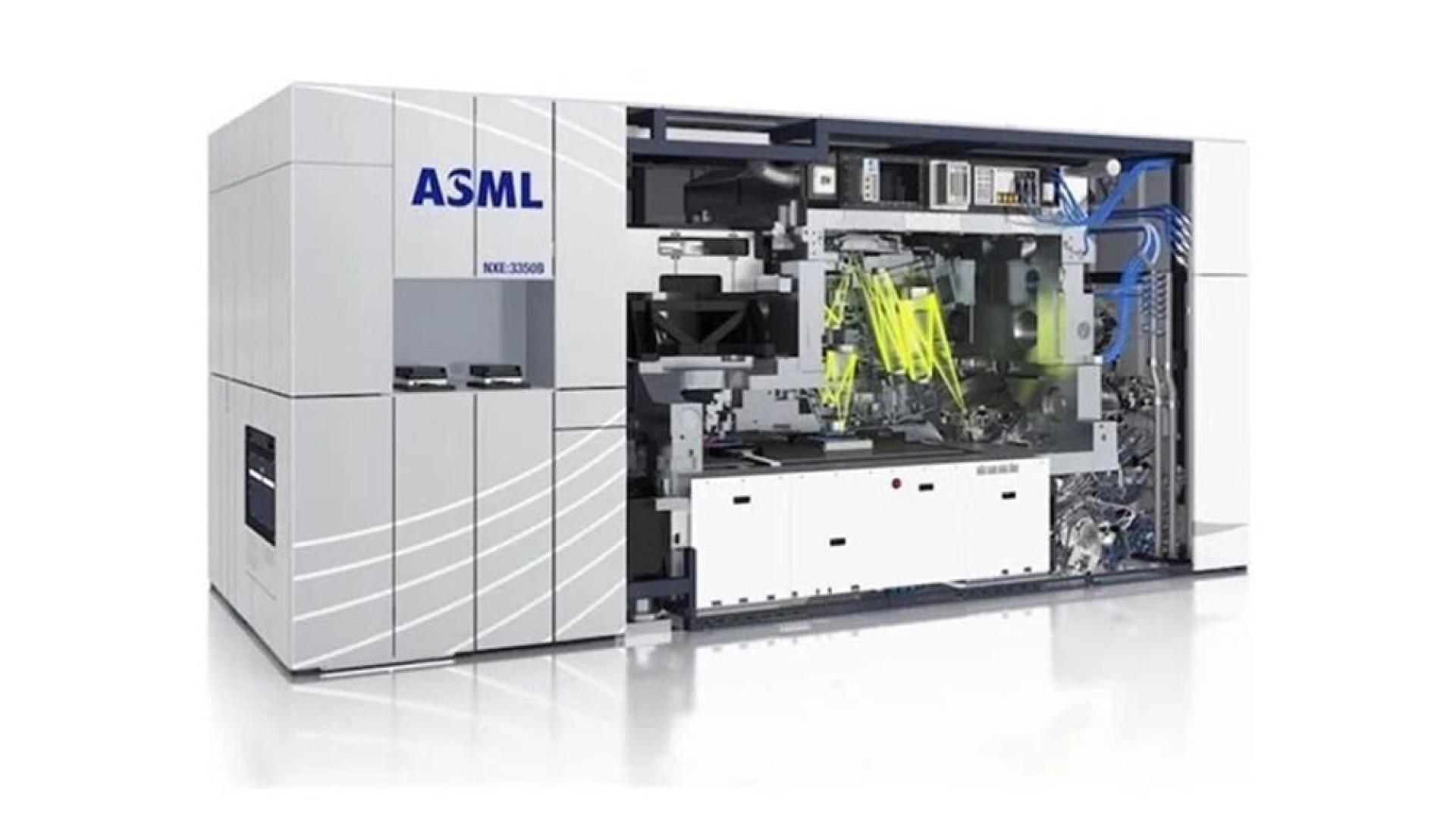 ASML极紫外光（EUV）光刻机。（示意图）