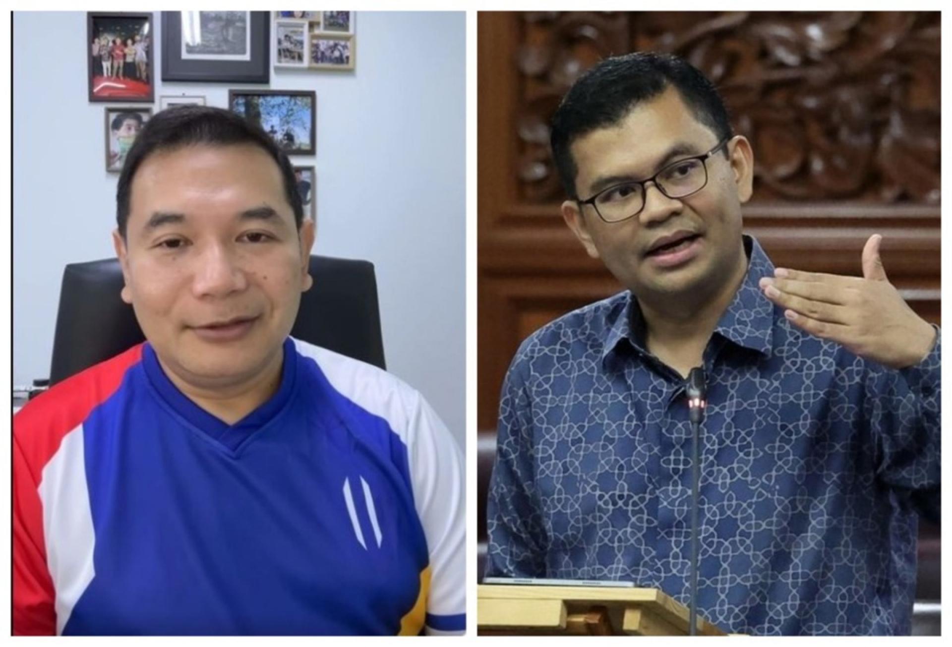 拉菲兹（左图）提醒新科经济部长阿克马（右图）必须真诚工作，否则将掉入陷阱。