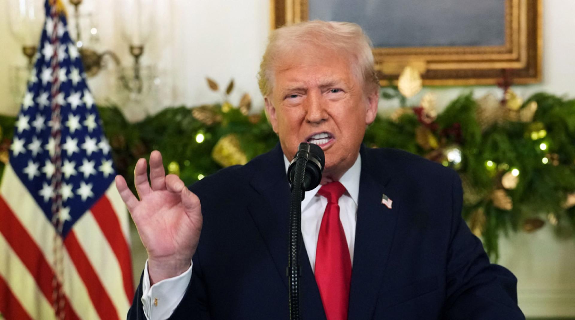 美国总统特朗普。