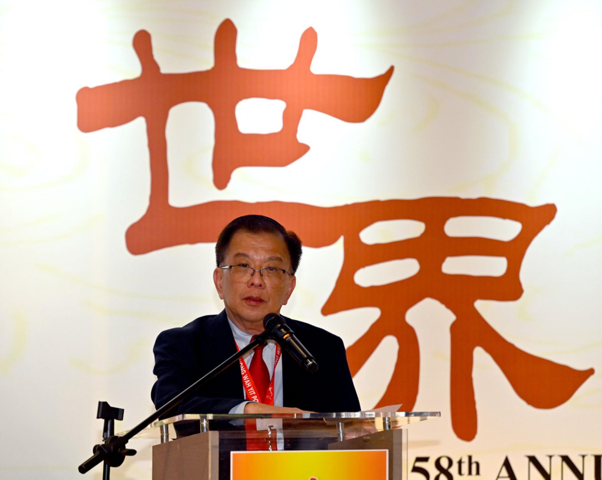 骆南辉呼吁媒体同仁在瞬息万变的科技浪潮下坚守新闻诚信。