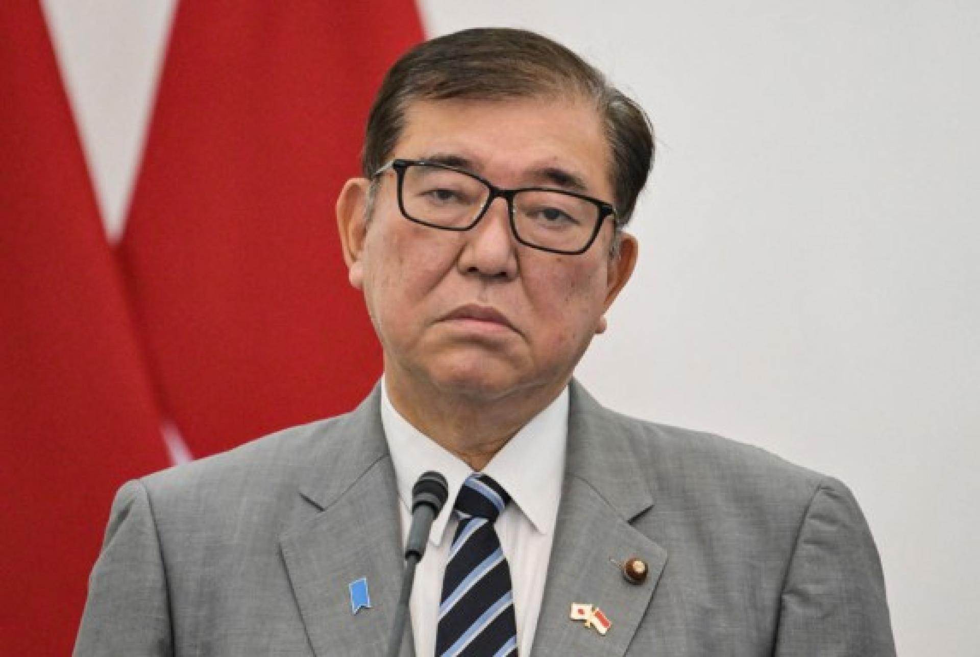 日本前首相石破茂。