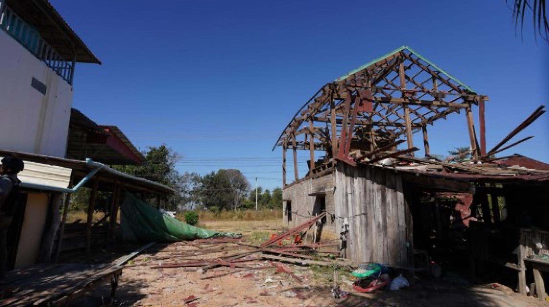 柬埔寨平民死亡人数升至19人。