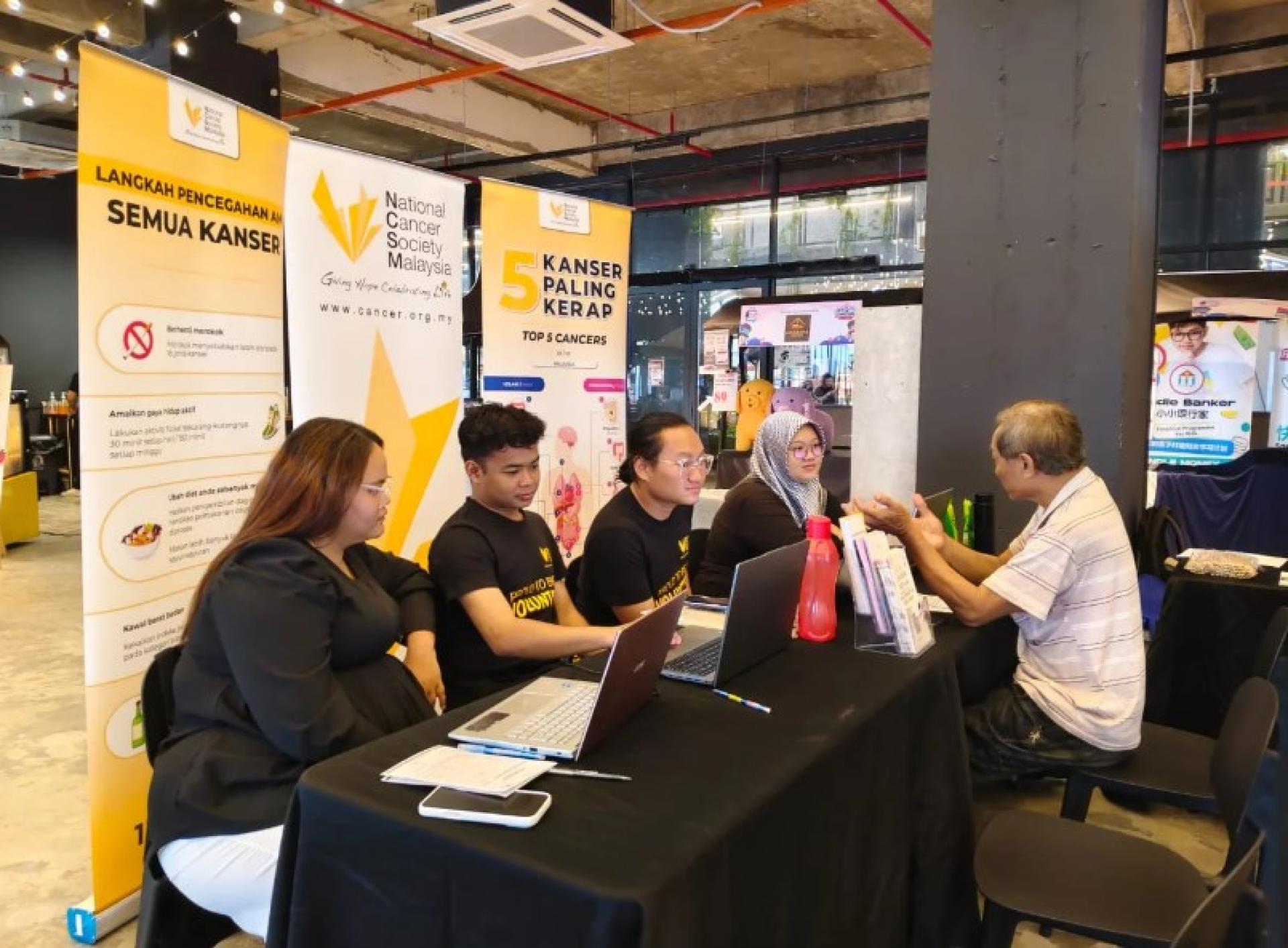 NCSM举办的免费健康检查。