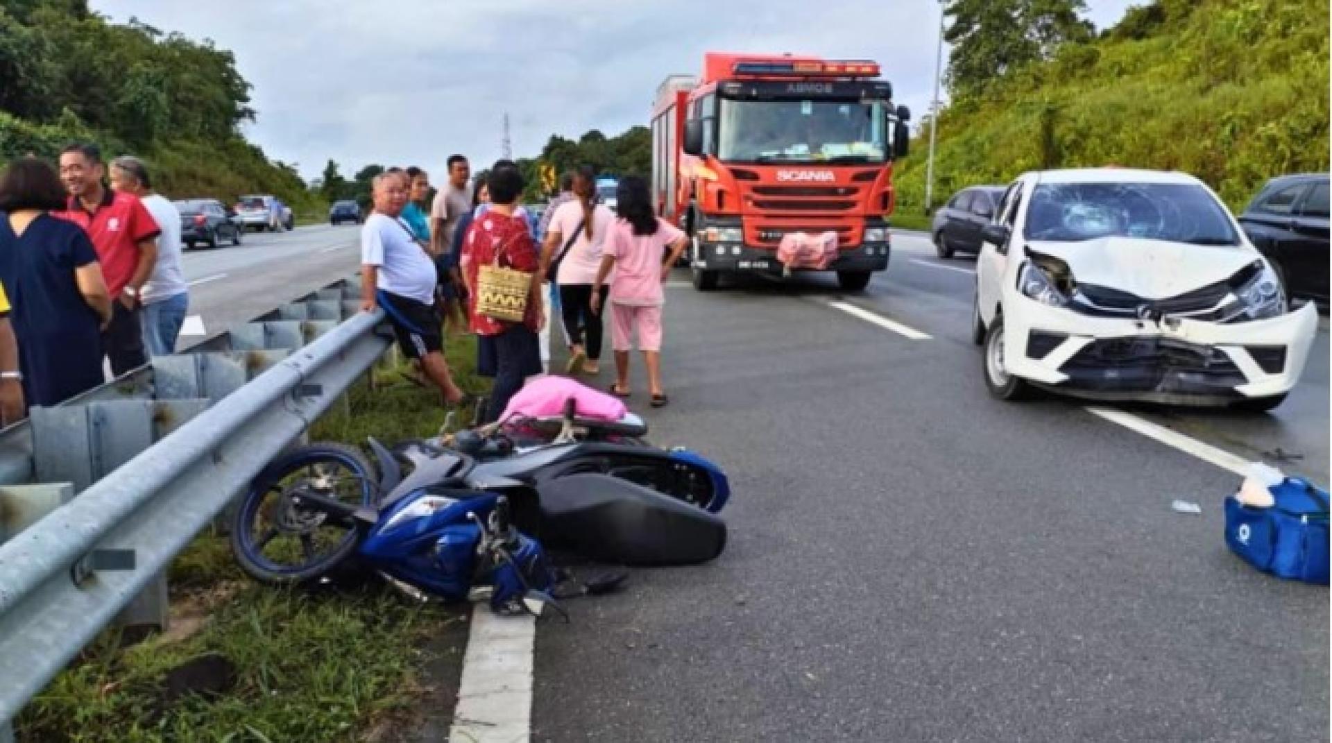 事故发生在泛婆大道第433公里处的现场。