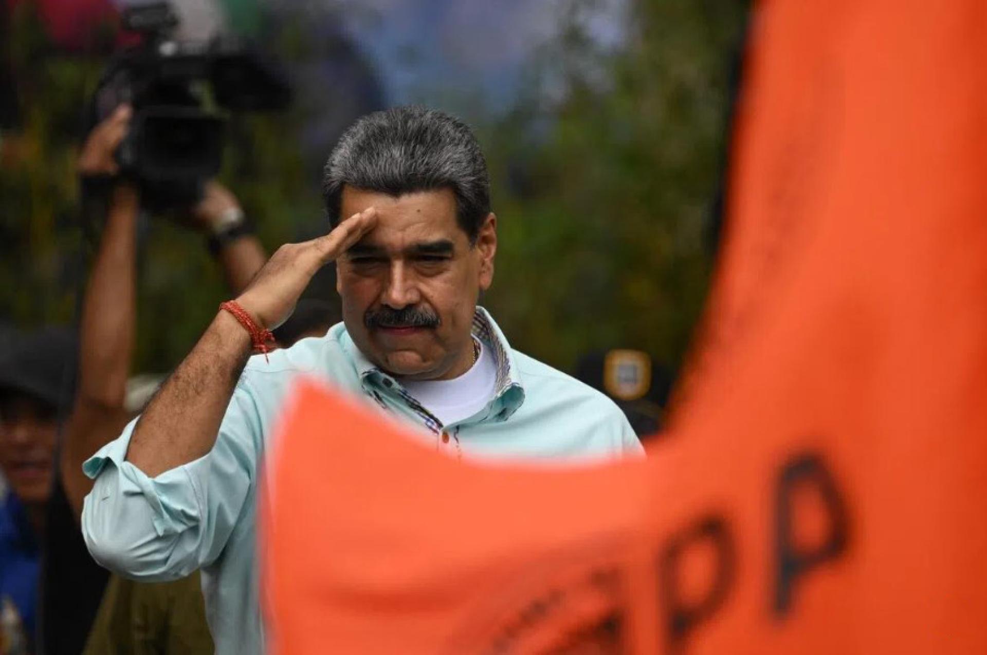 马杜罗12月22日向拉美和加勒比地区国家元首致公开信，提议启动多边机制对美国行径进行调查、制裁和防范。 （档案照片）