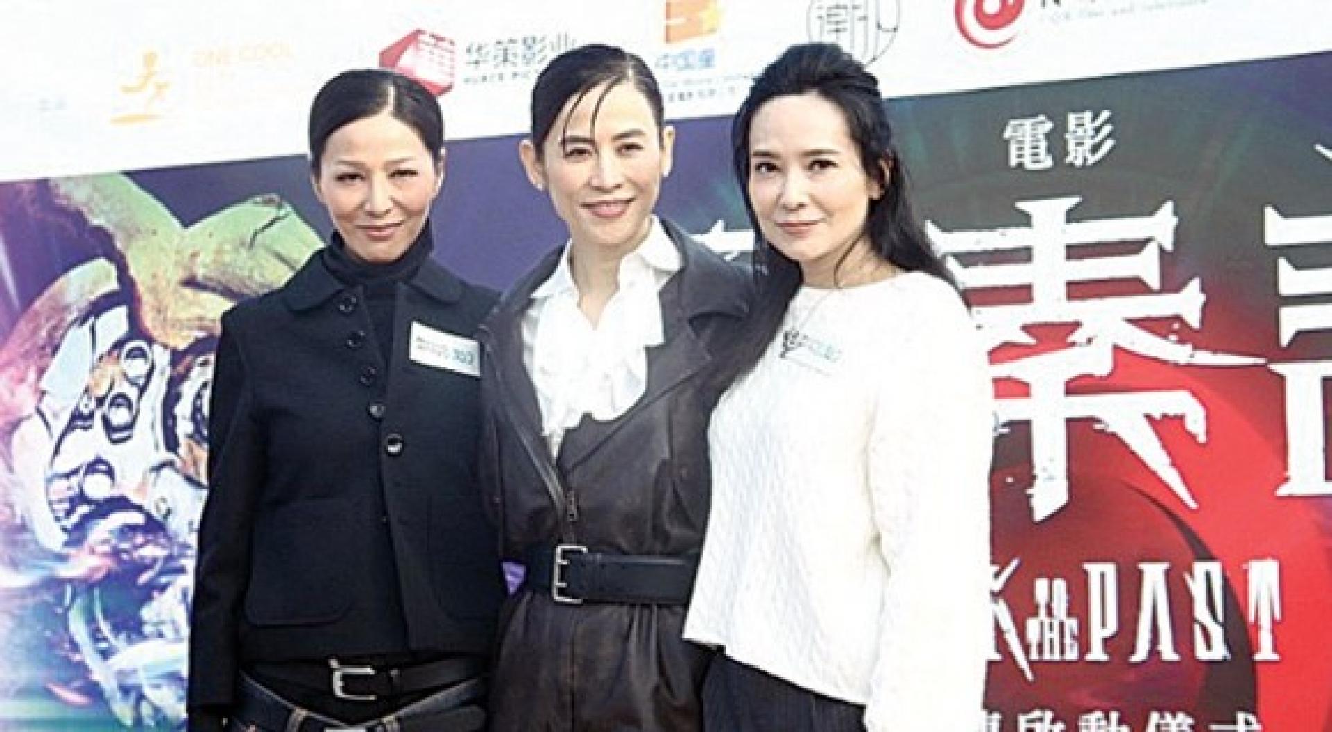 滕丽名（左起）、宣萱及郭羡妮因《寻秦记》电影版而熟悉。