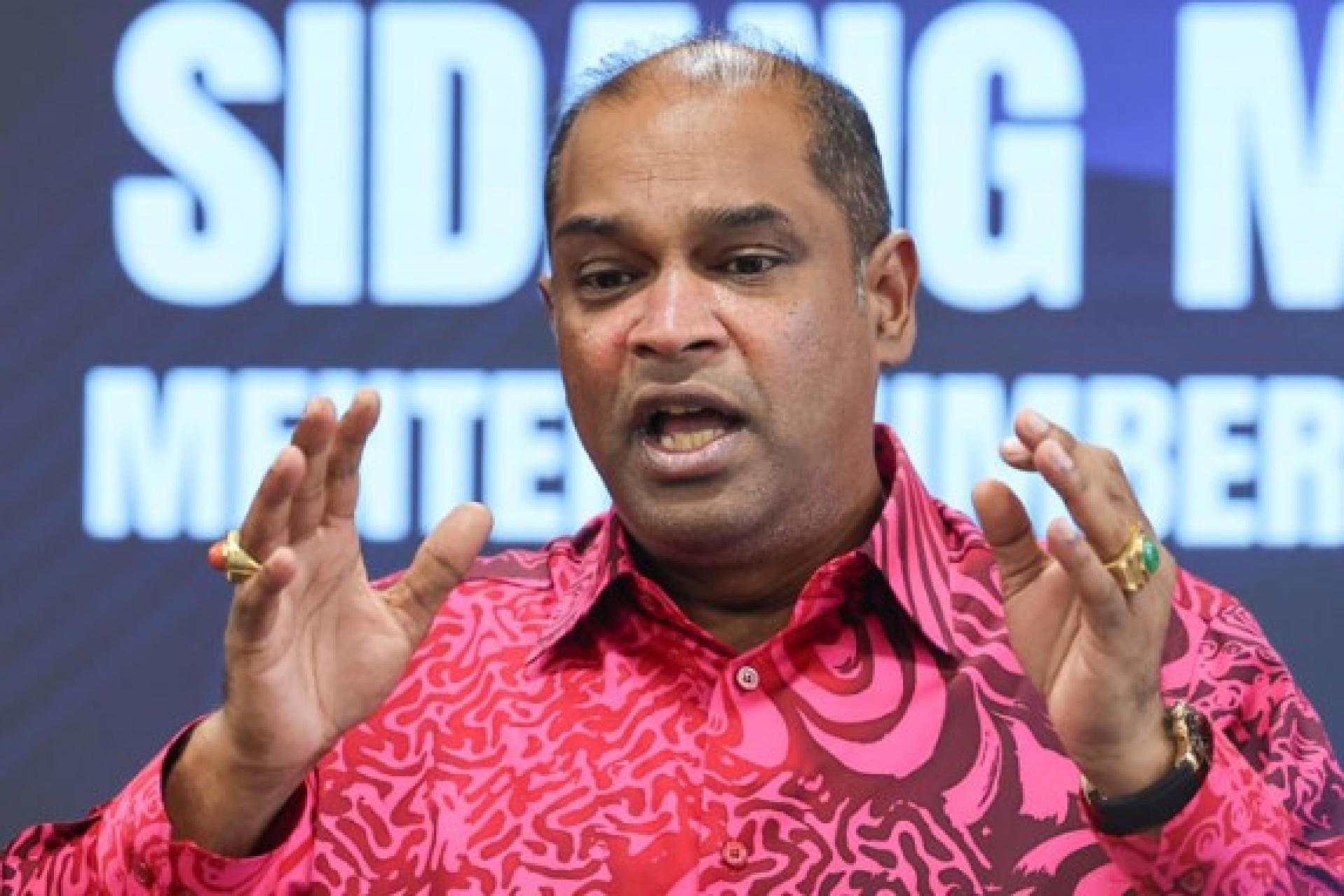 拉马南宣布，“MYFutureJobs”自2023年至今年12月19日为止，一共为国内人力市场，填补多达62万2283个职缺。