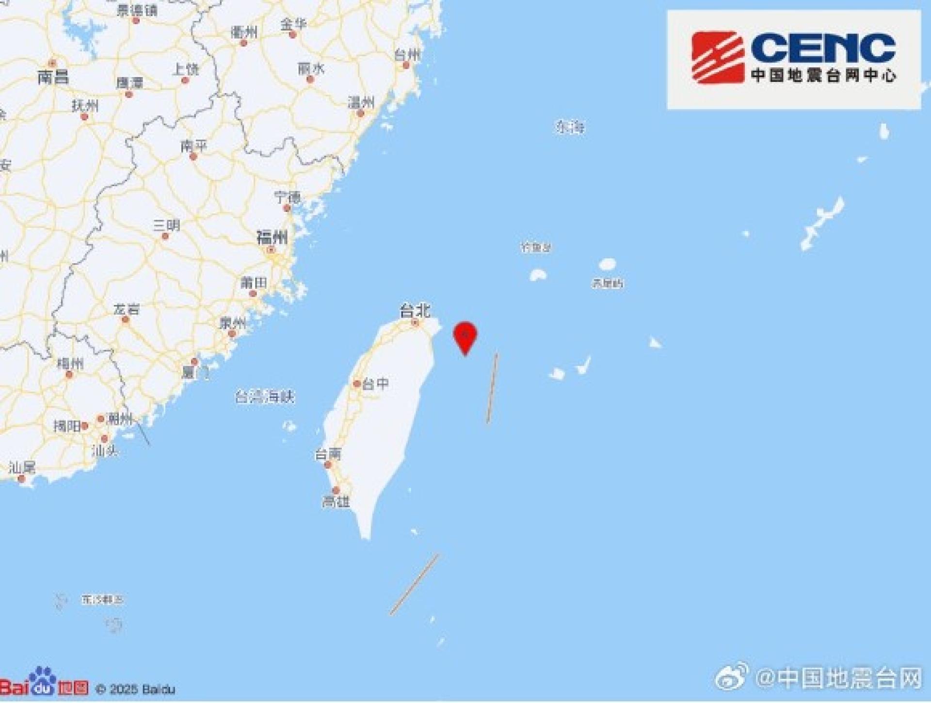 据台湾联合新闻网报道，台湾周六晚十一时许发生七级地震，台北震感强烈，高楼发生摇晃。