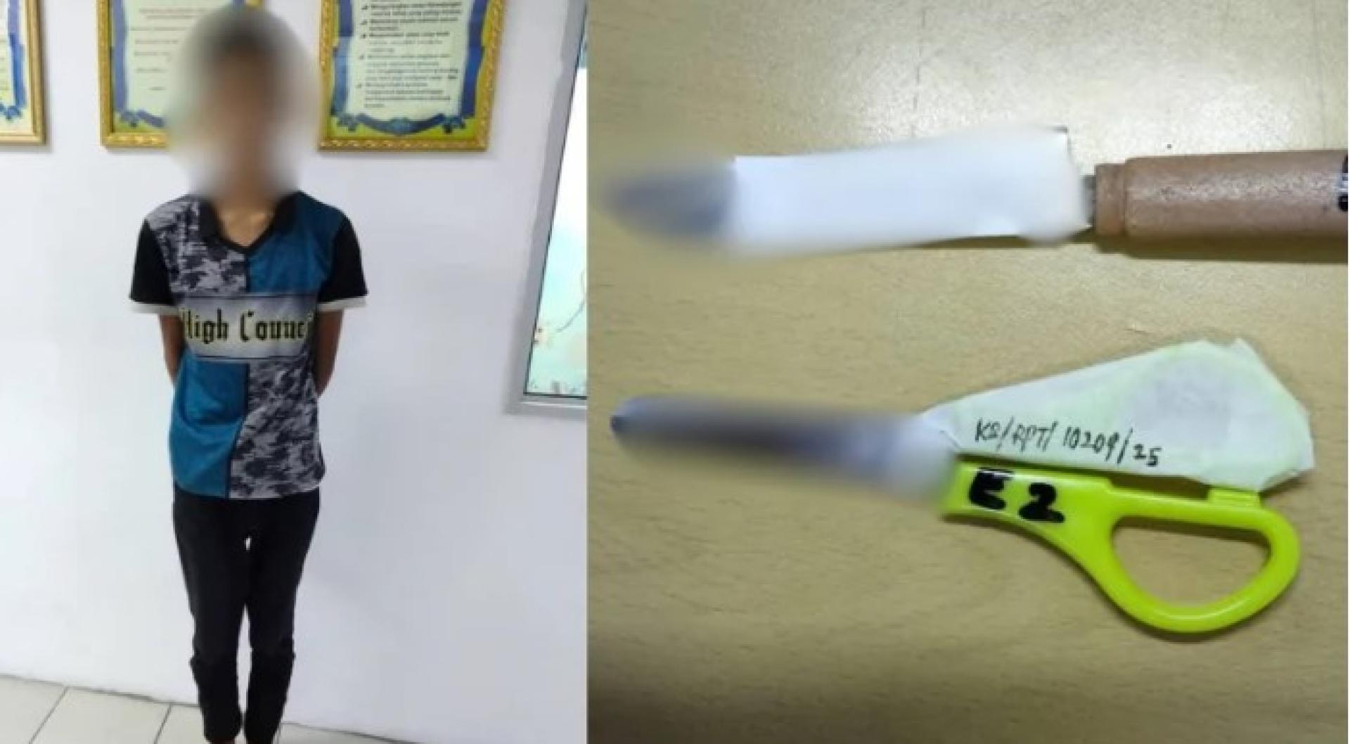 三马拉汉警区总部MPV巡逻队成功制止一名在Merdang Limau村住宅中狂躁的男子。