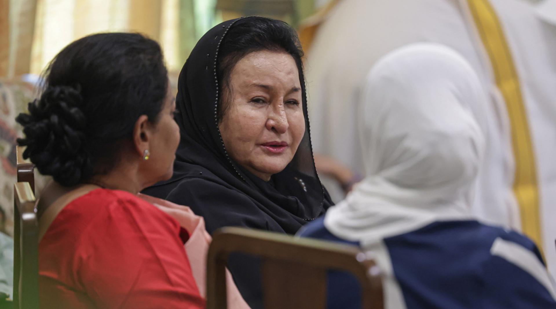 罗斯玛否认是纳吉倒台主因，对相关指控抱持着“充耳不闻”的心态。（档案照）