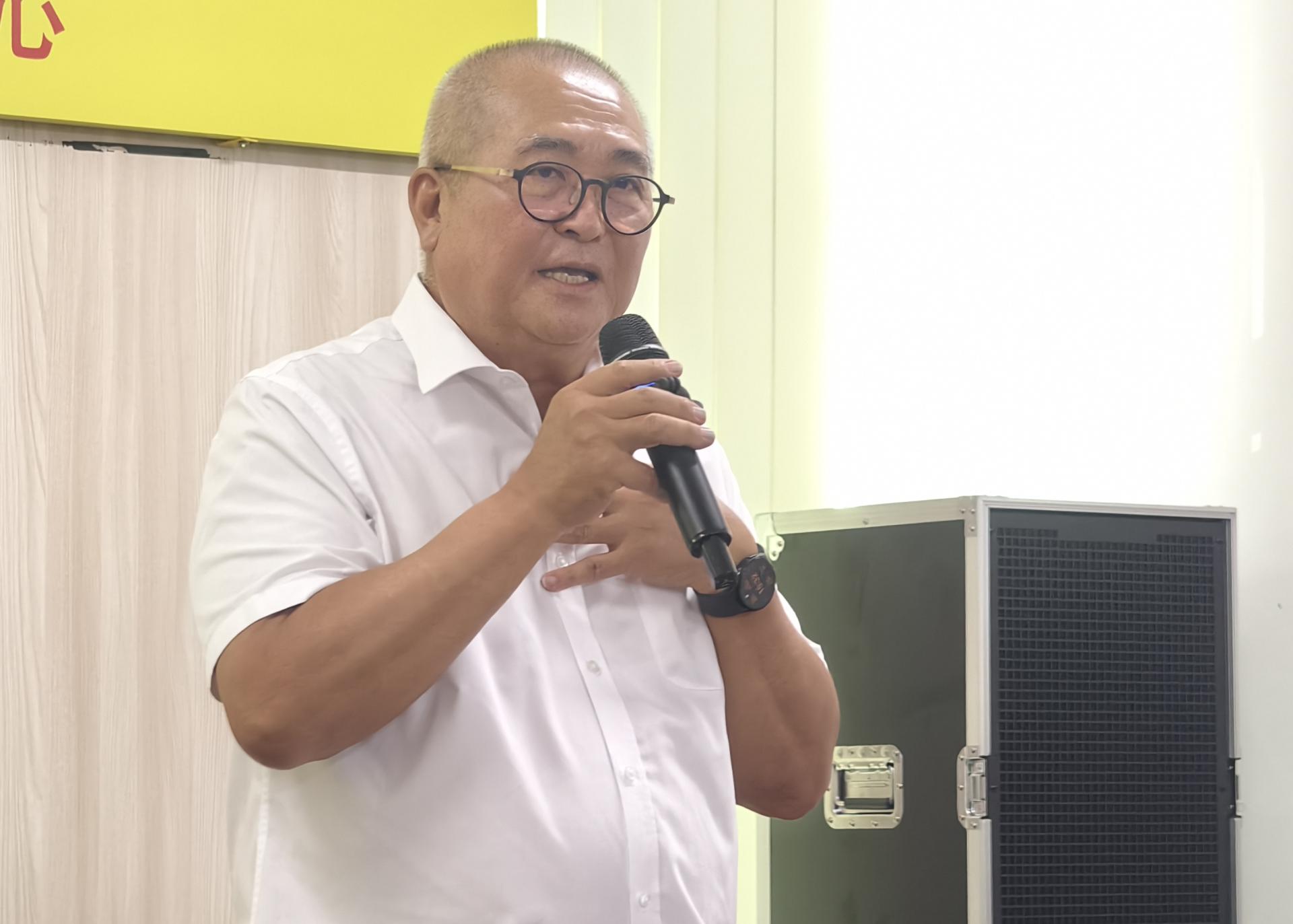 砂人民联合党中央宣教秘书俞小珊。