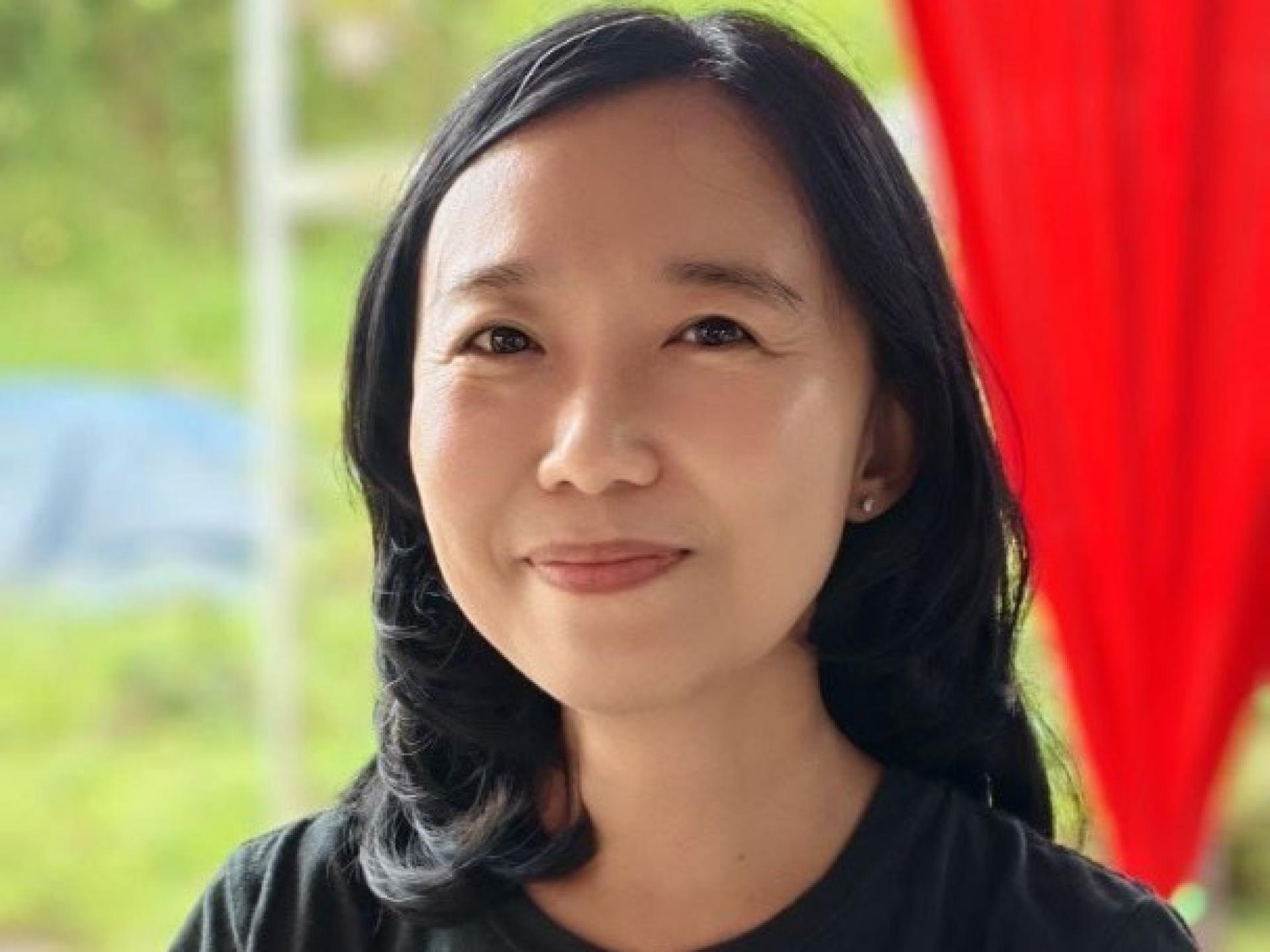 人联党中央妇女组主席兼砂总理政治秘书许德婉。