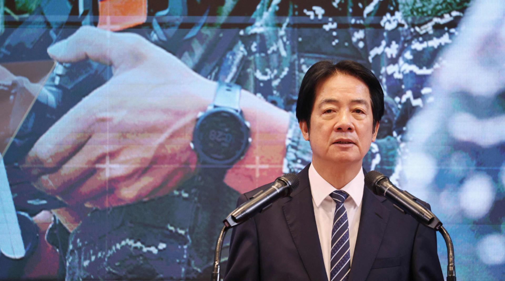 台湾总统赖清德。（档案照）