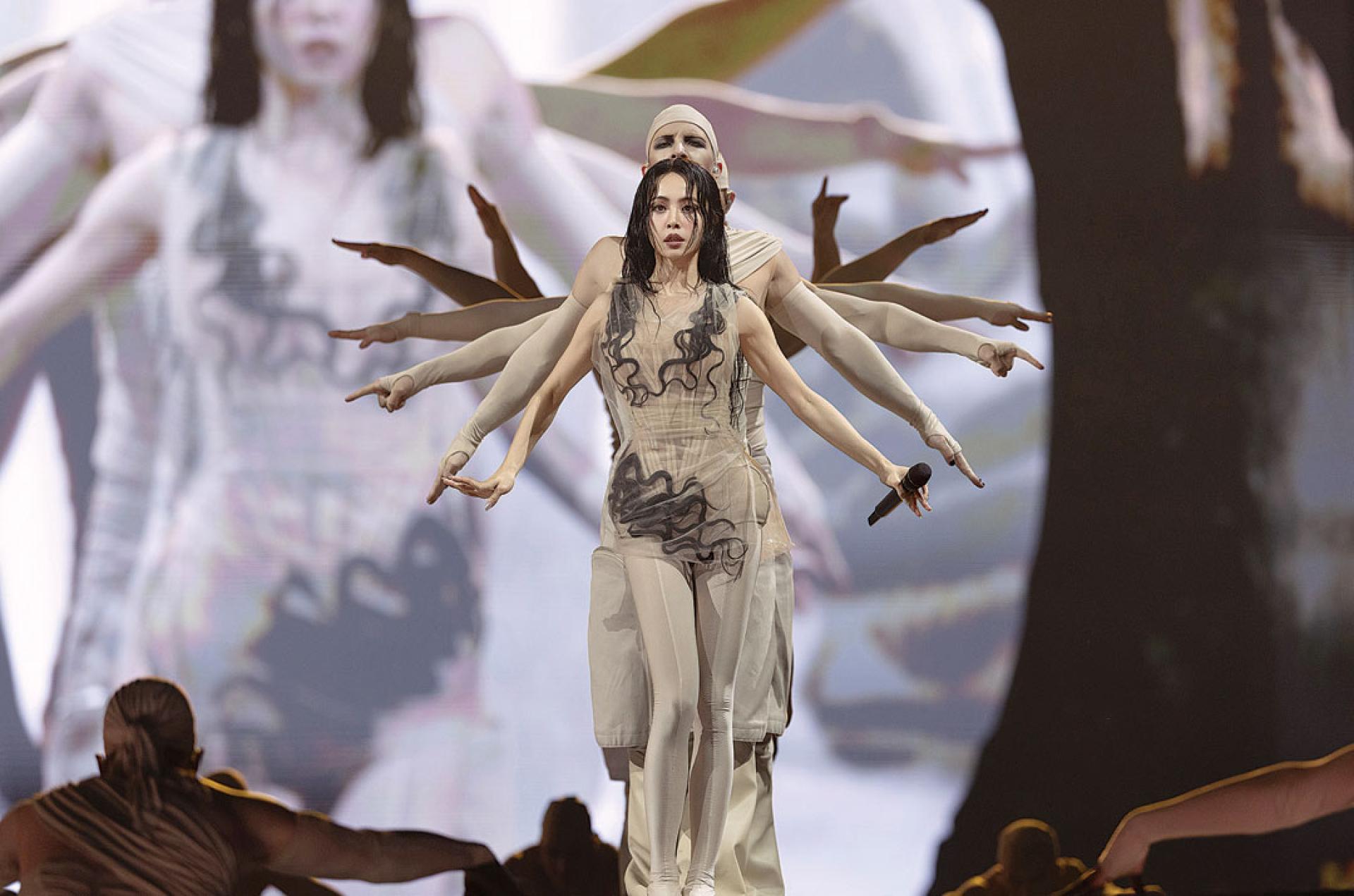 蔡依林带来最炫目的演出。