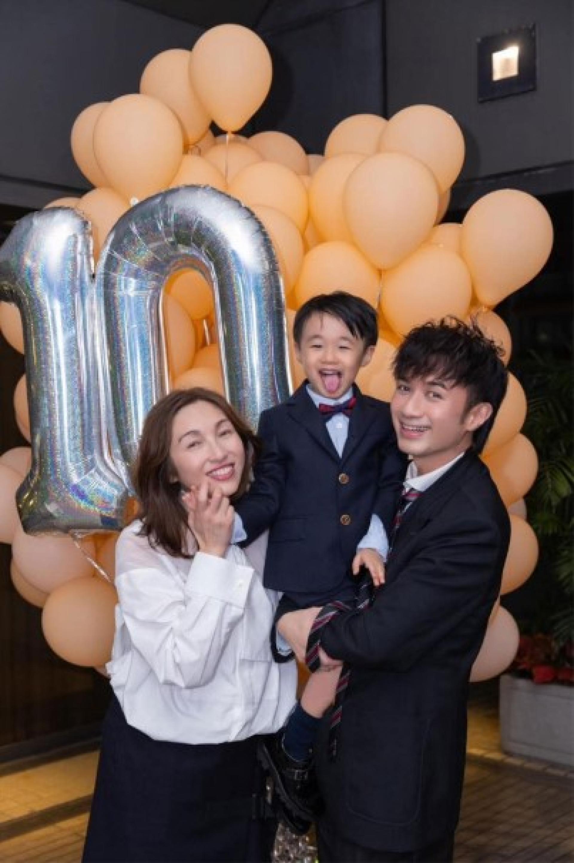 古巨基晋升四口之家。