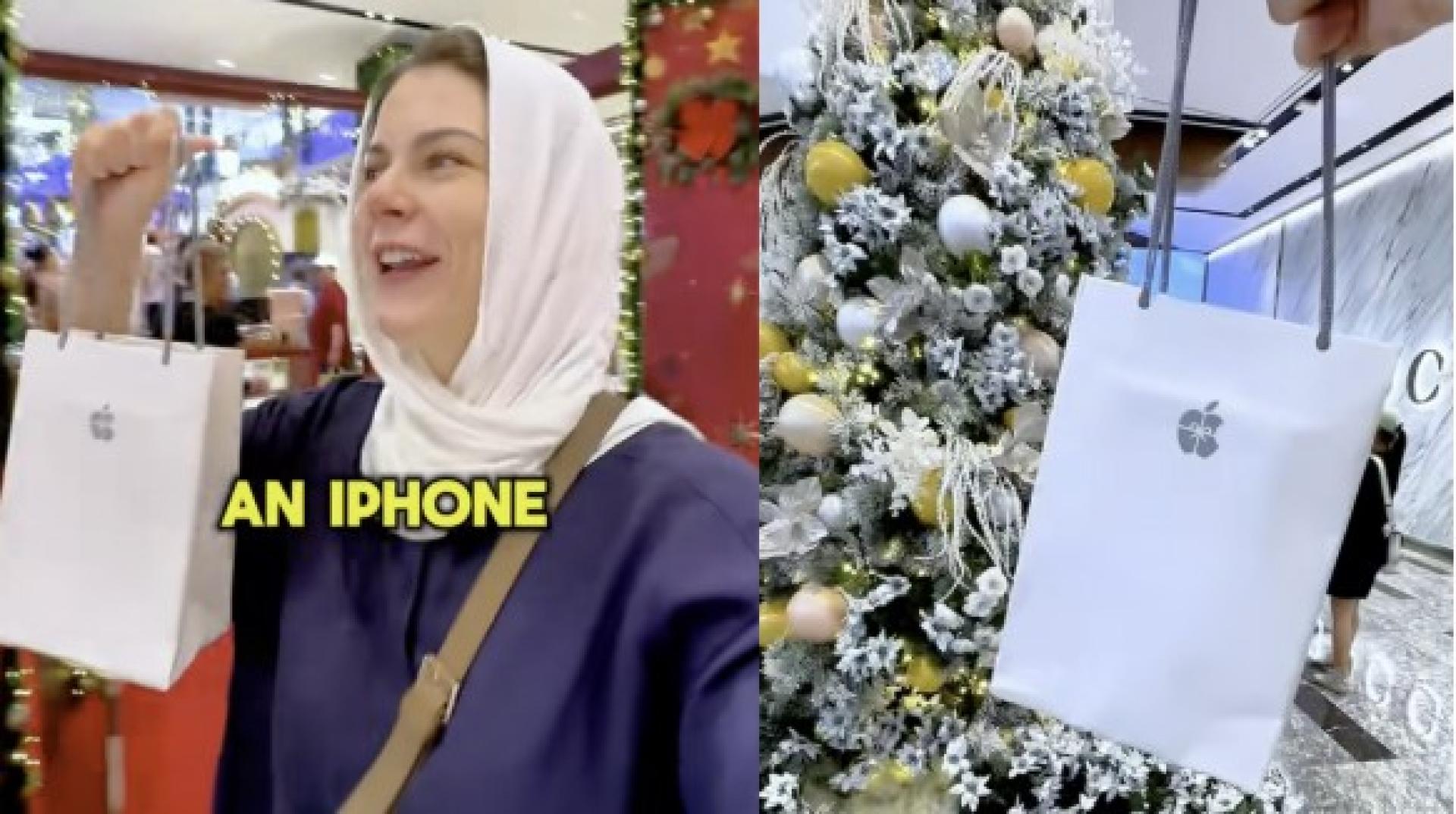 找回遗失的手机后，这名俄罗斯女子希望能亲自见到那名城市的女子，当面向她道谢。