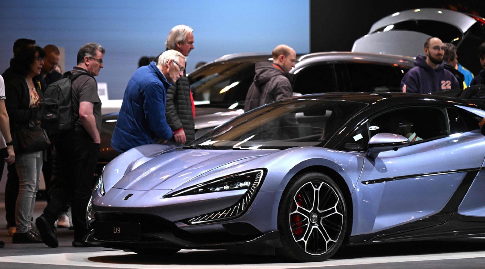 比亚迪“扬望U9”电动车。