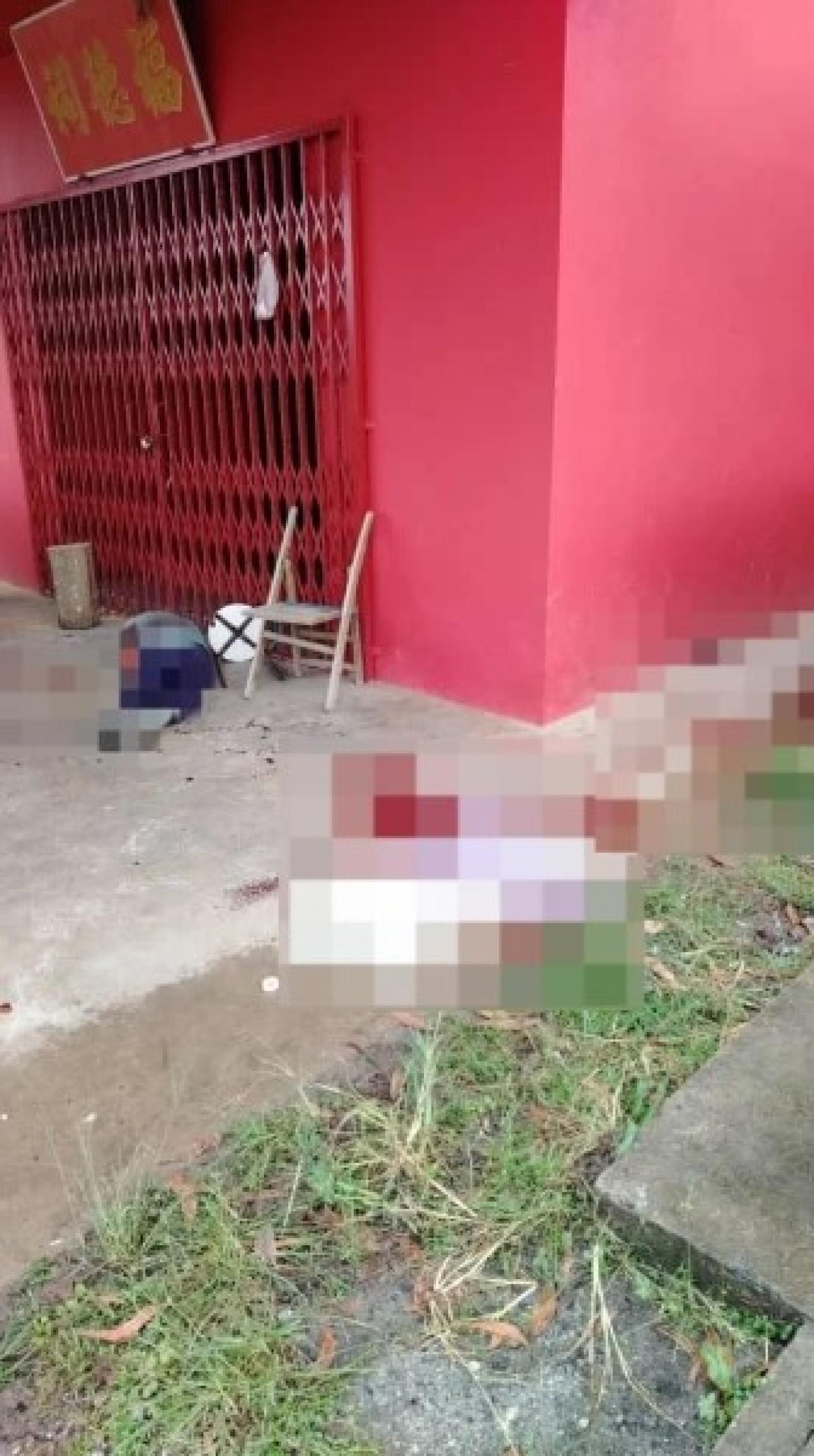 死者疑在巴达旺朋尼逊路华人墓园遭人杀害，事发于昨午中午时分。