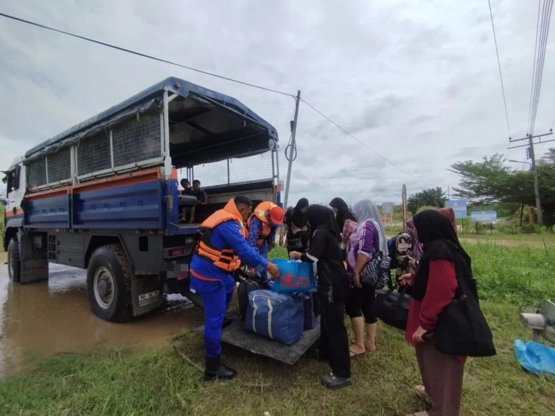 沙巴水灾受灾人数仍呈上升趋势。