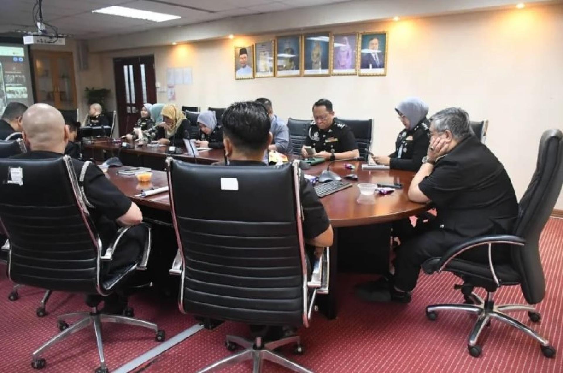 砂拉越移民局提供照片。