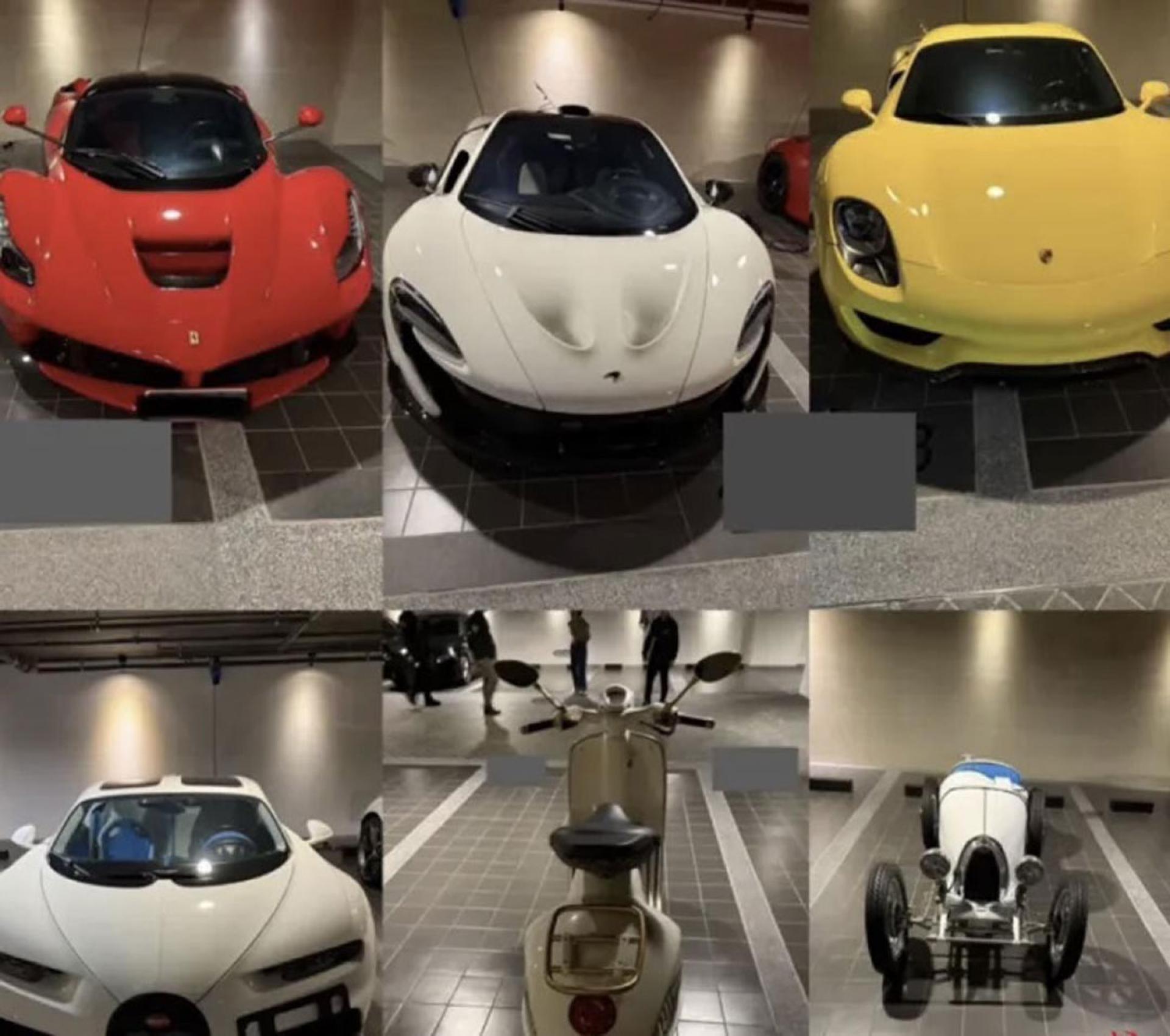 被查获的26辆豪车包括劳斯莱斯、法拉利和林宝坚尼等。