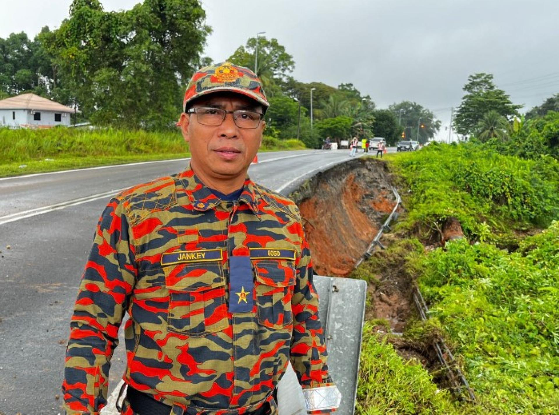 Jankey在接受记者采访时。