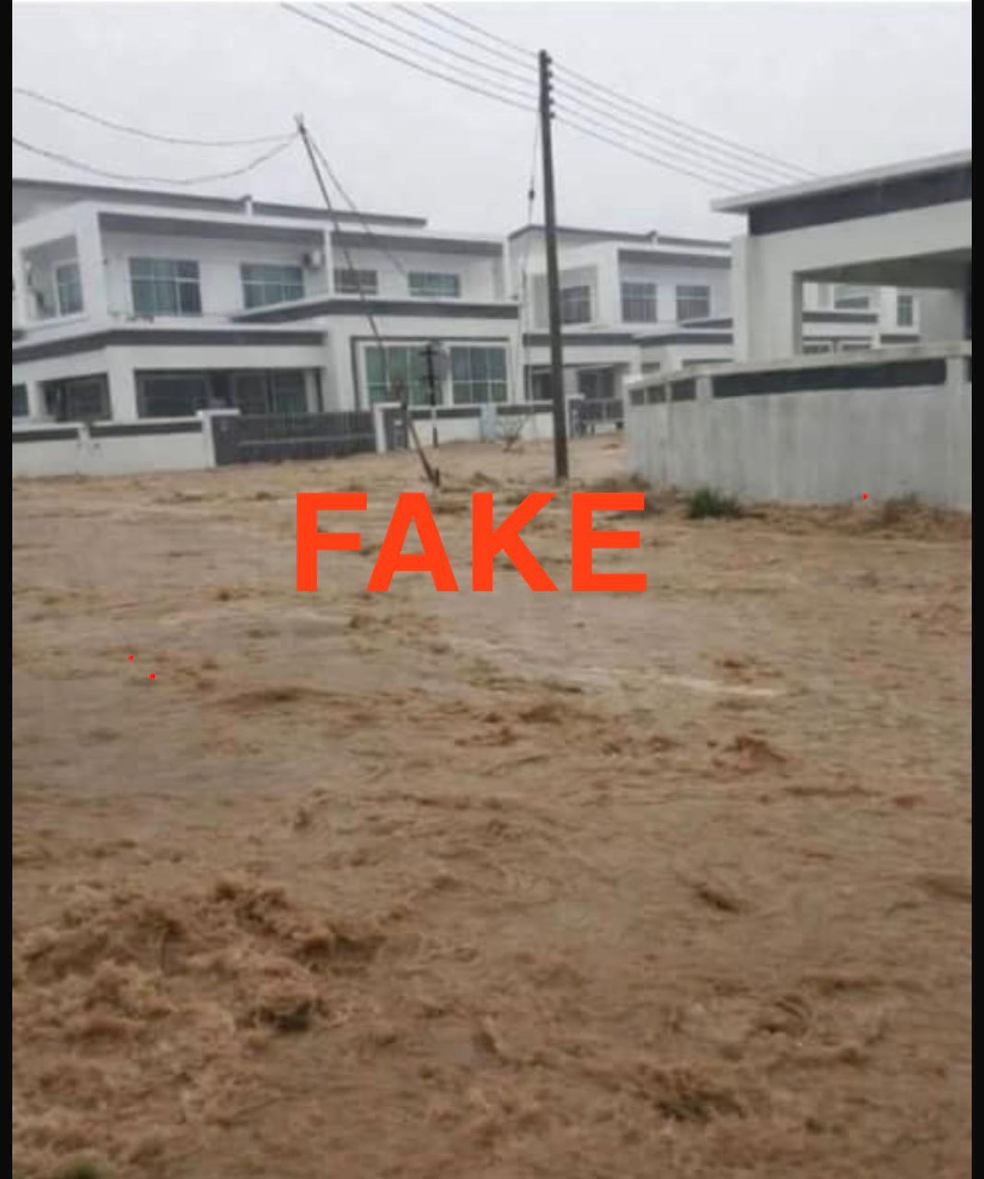 昇阳地产今日郑重澄清，网传水灾照片属伪造或经编辑处理的不实内容。