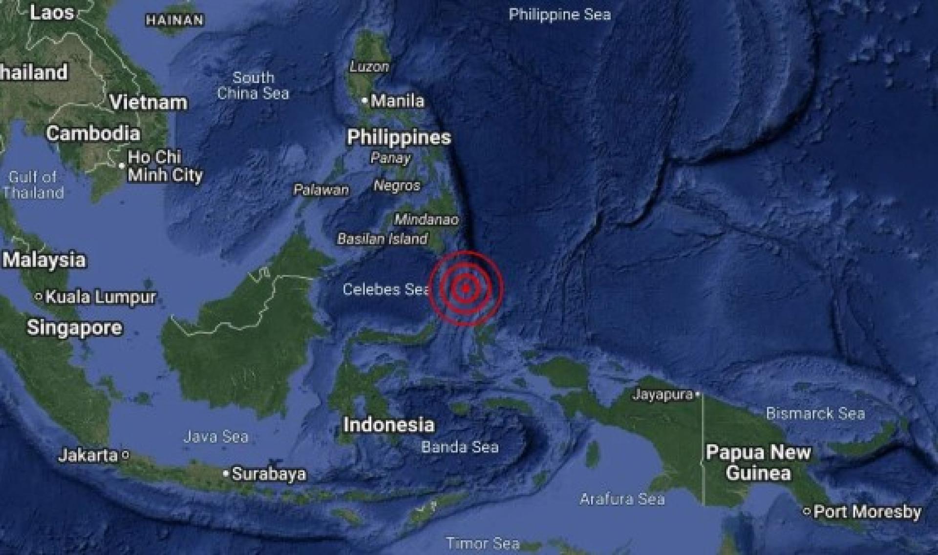 地震没有引发海啸。