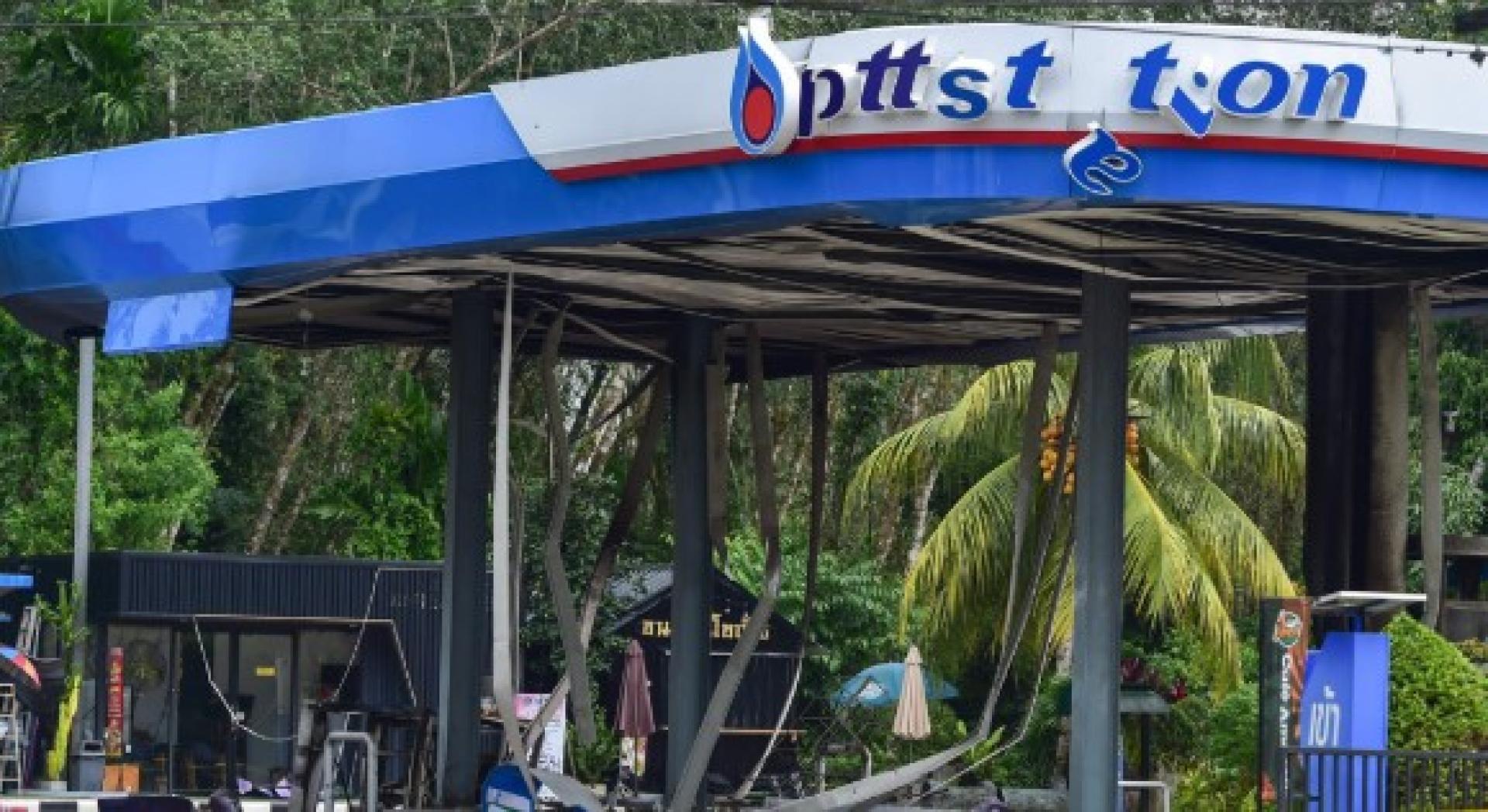 陶公府多个油站11日发生爆炸。