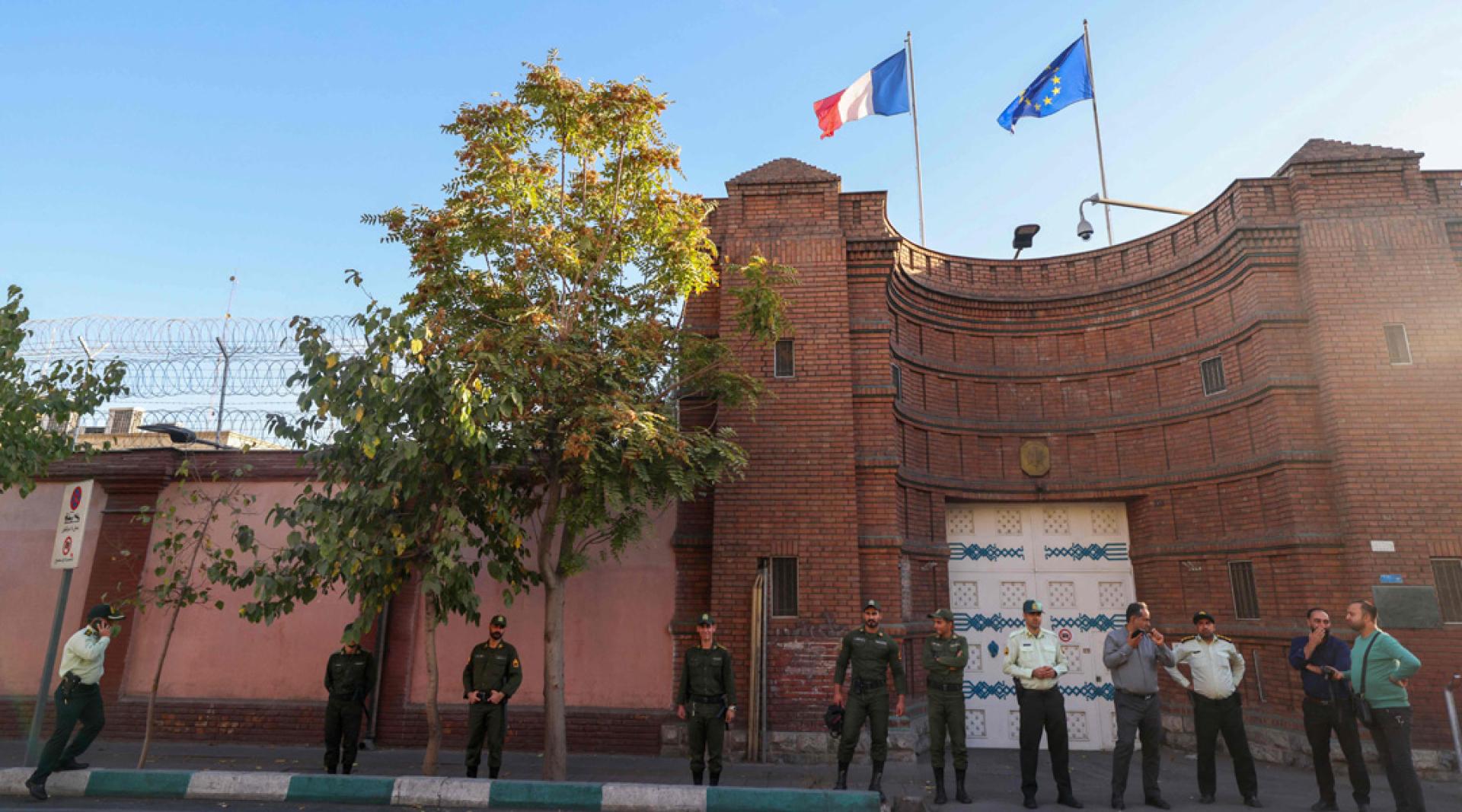 法国驻伊朗德黑兰大使馆。