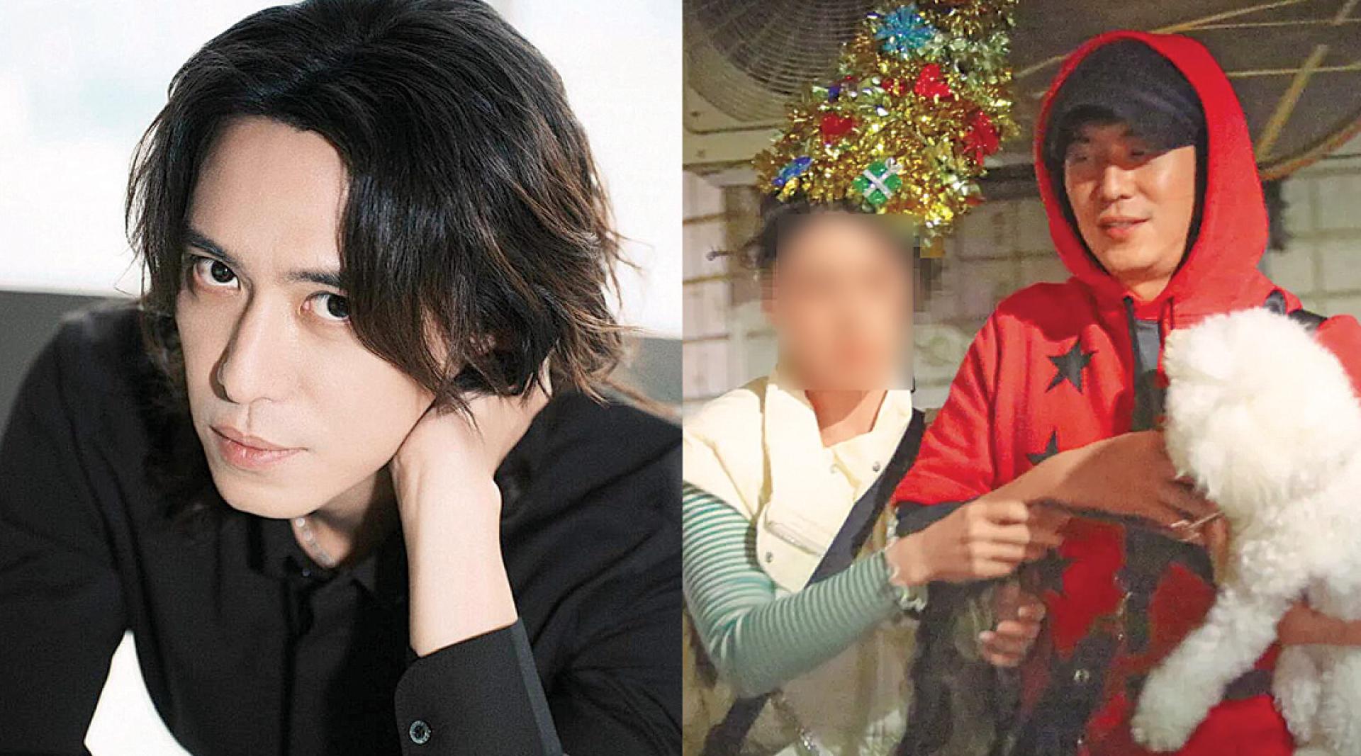 陈楚河和女友互动甜蜜。