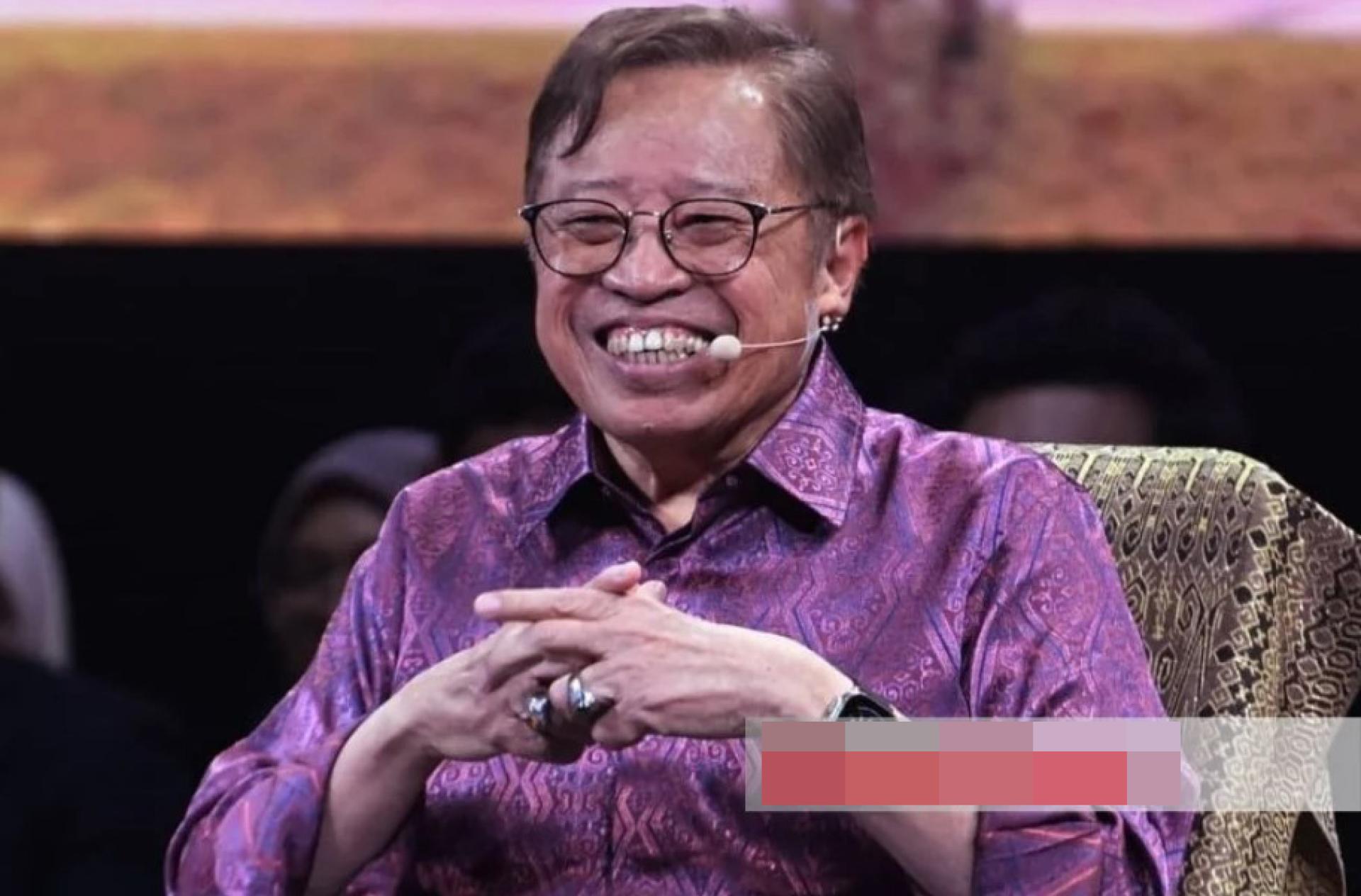 砂拉越总理拿督巴丁宜丹斯里阿邦佐哈里。