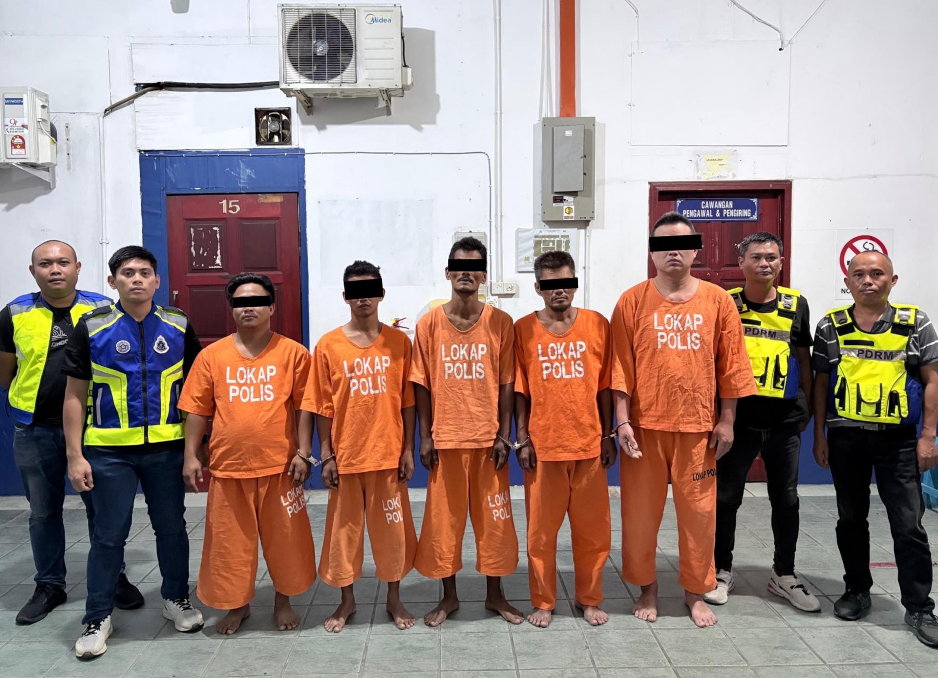 美里一家电器维修厂发生铜缆失窃案，警方迅速展开调查，并在短短数日内成功破案，逮捕5名本地男子归案。