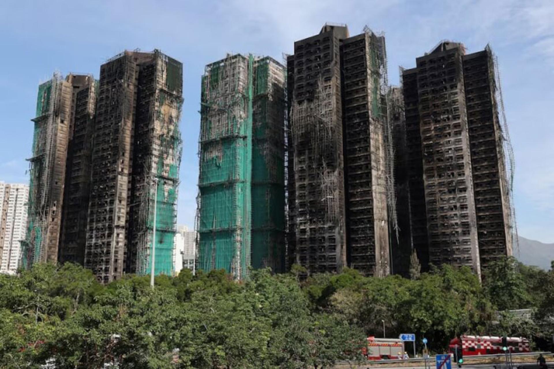 宏福苑大火后大楼虽然没有即时倒塌风险，但相信未来要拆除的可能性甚高。