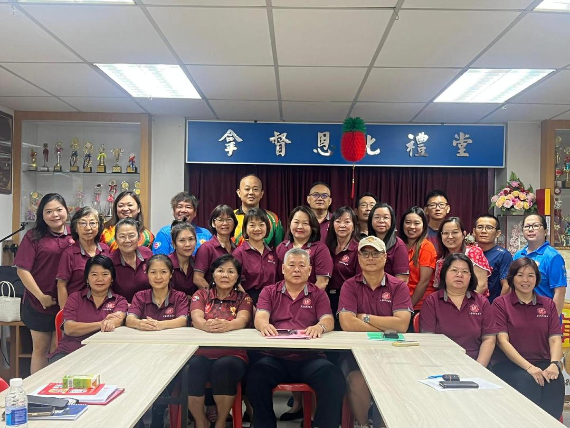 2026丙午年新春团拜暨就职典礼筹备会成员合影。