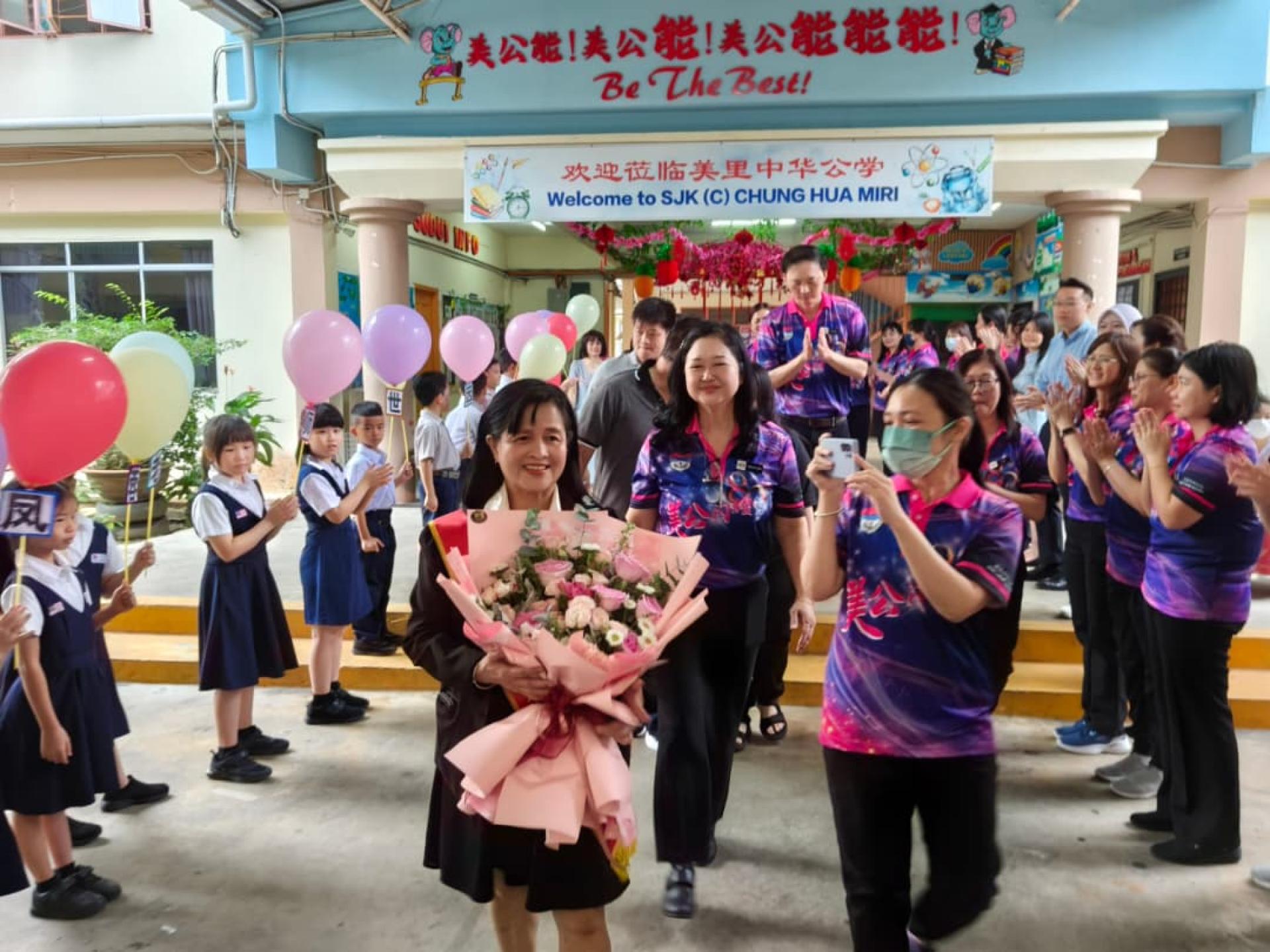 陈凤蓉老师莅临。