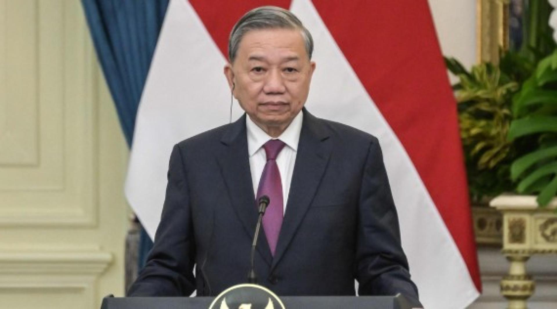 越南共产党总书记苏林。（档案照）