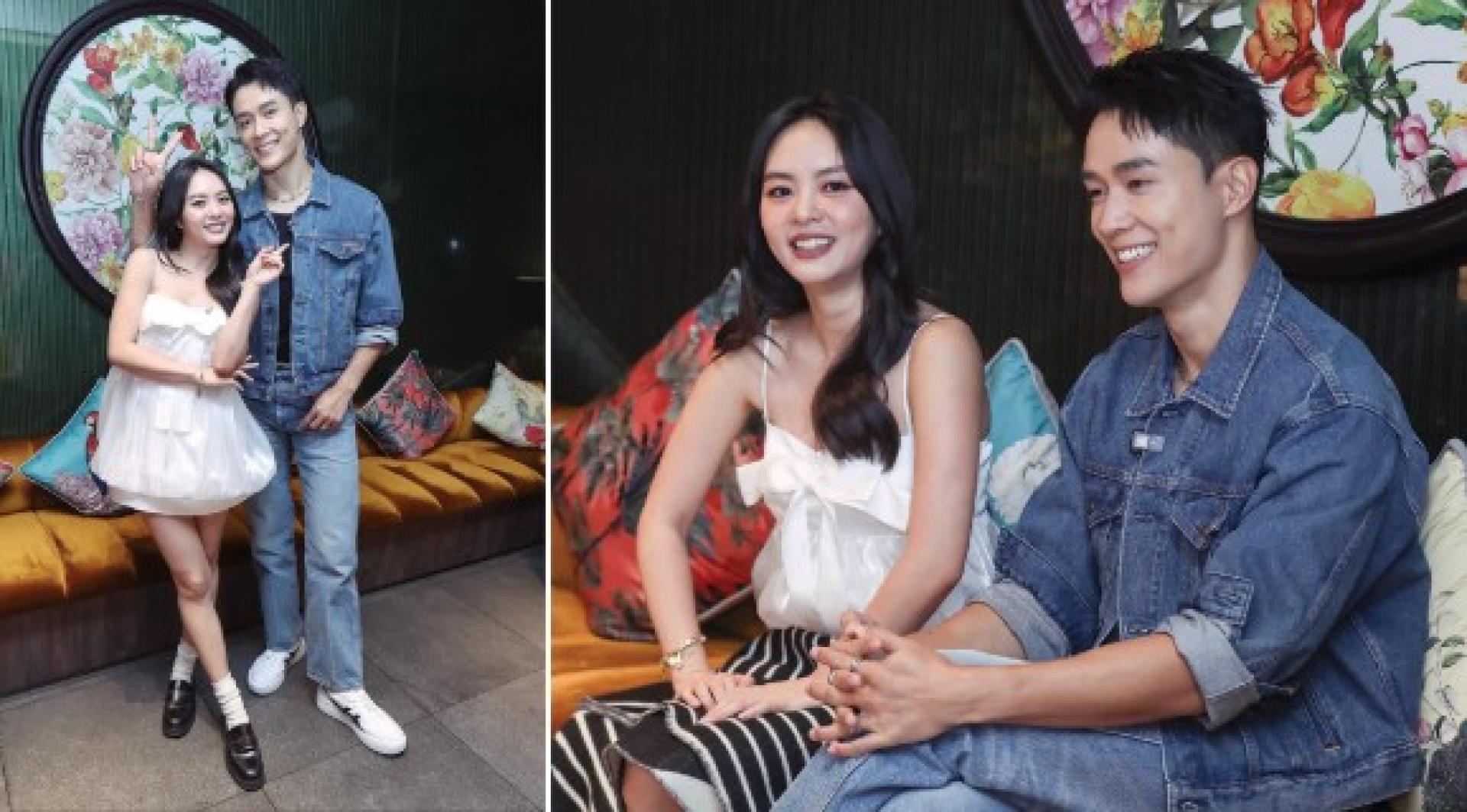 黄暄婷喊话希望与邓伟德合作，邓伟德打趣回应：“演情侣，很亲切的CP。”