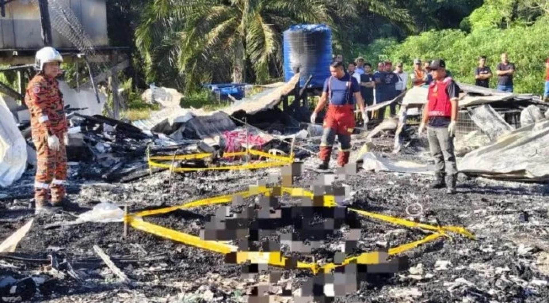 2026年1月18日，美里巴南工人宿舍火灾，两名住户当场烧死。