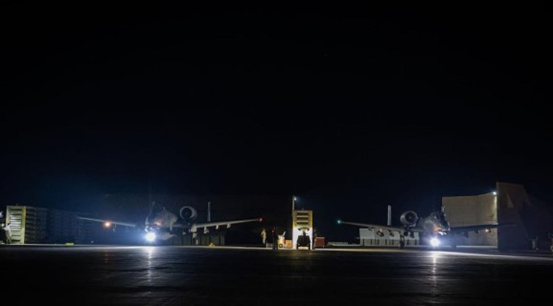 美军再度展开空袭。