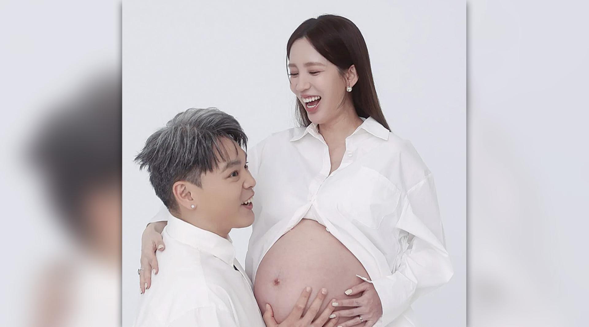 爱雅目前怀胎8个月，正值迎接新生命的关键时刻。