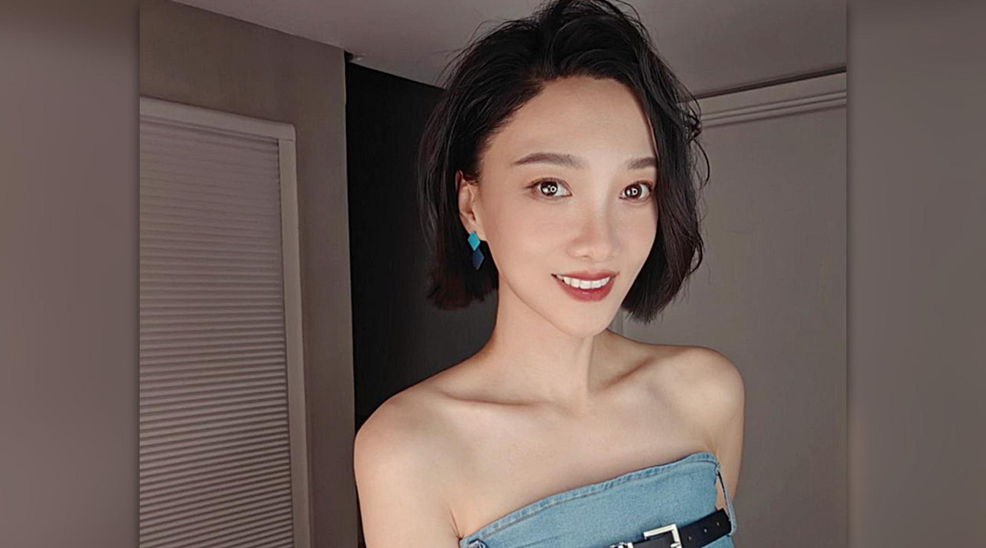 短剧女演员邢昀。