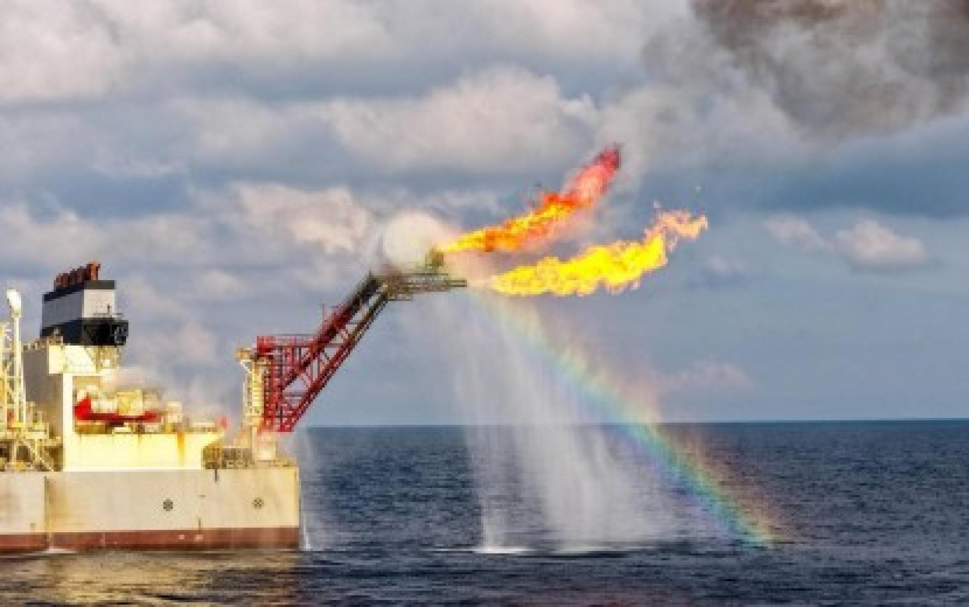 马兰帕亚东一号（MAE-1）气田。（档案照）