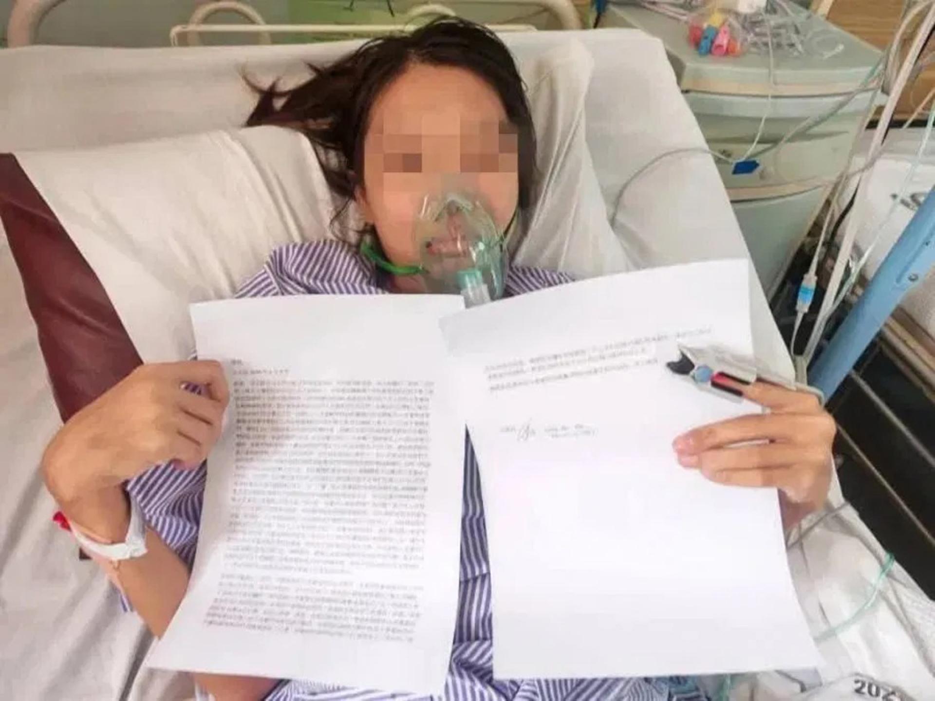 22岁患癌女子王秋月留下遗书，控诉她与妹妹长期遭父亲及继母身心虐待。